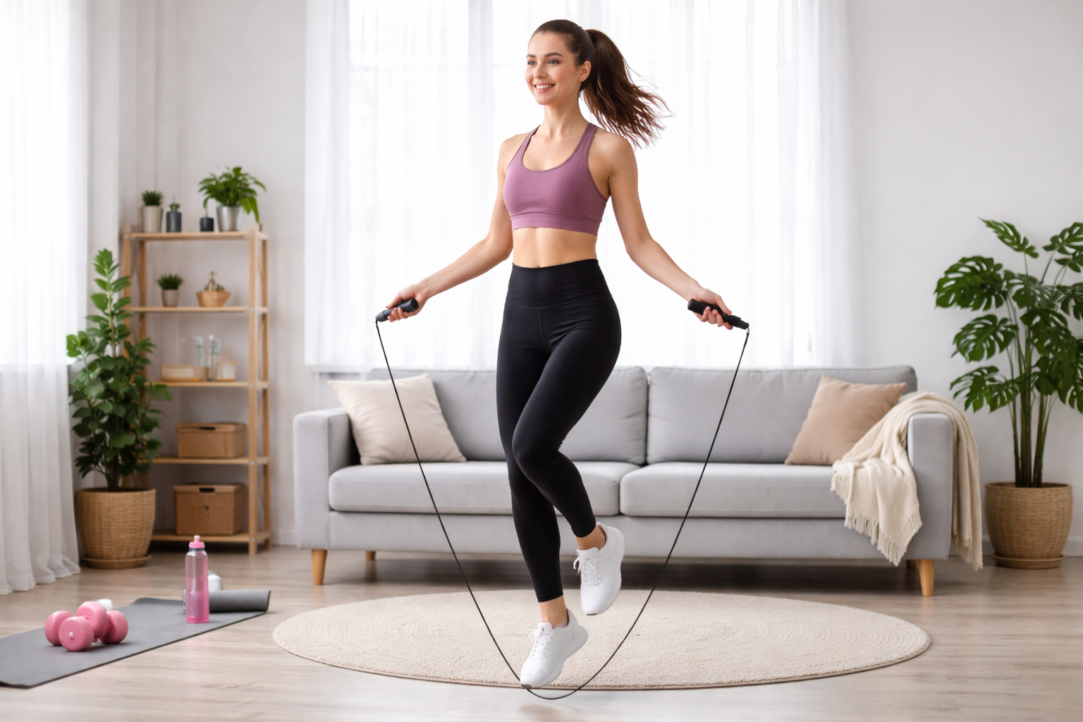Best Jump Rope Workout for Beginners at Home