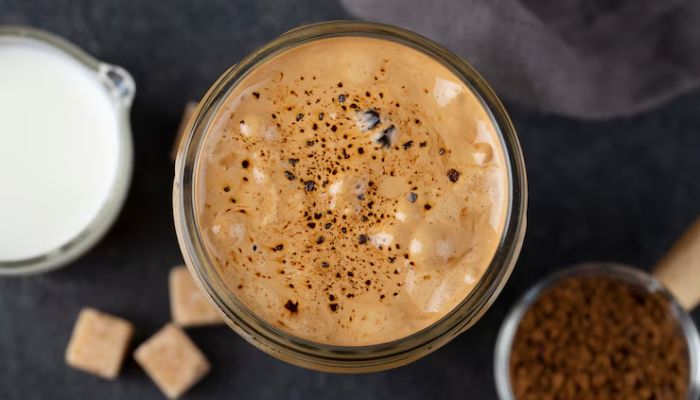 My Oat Milk Shaker Coffee